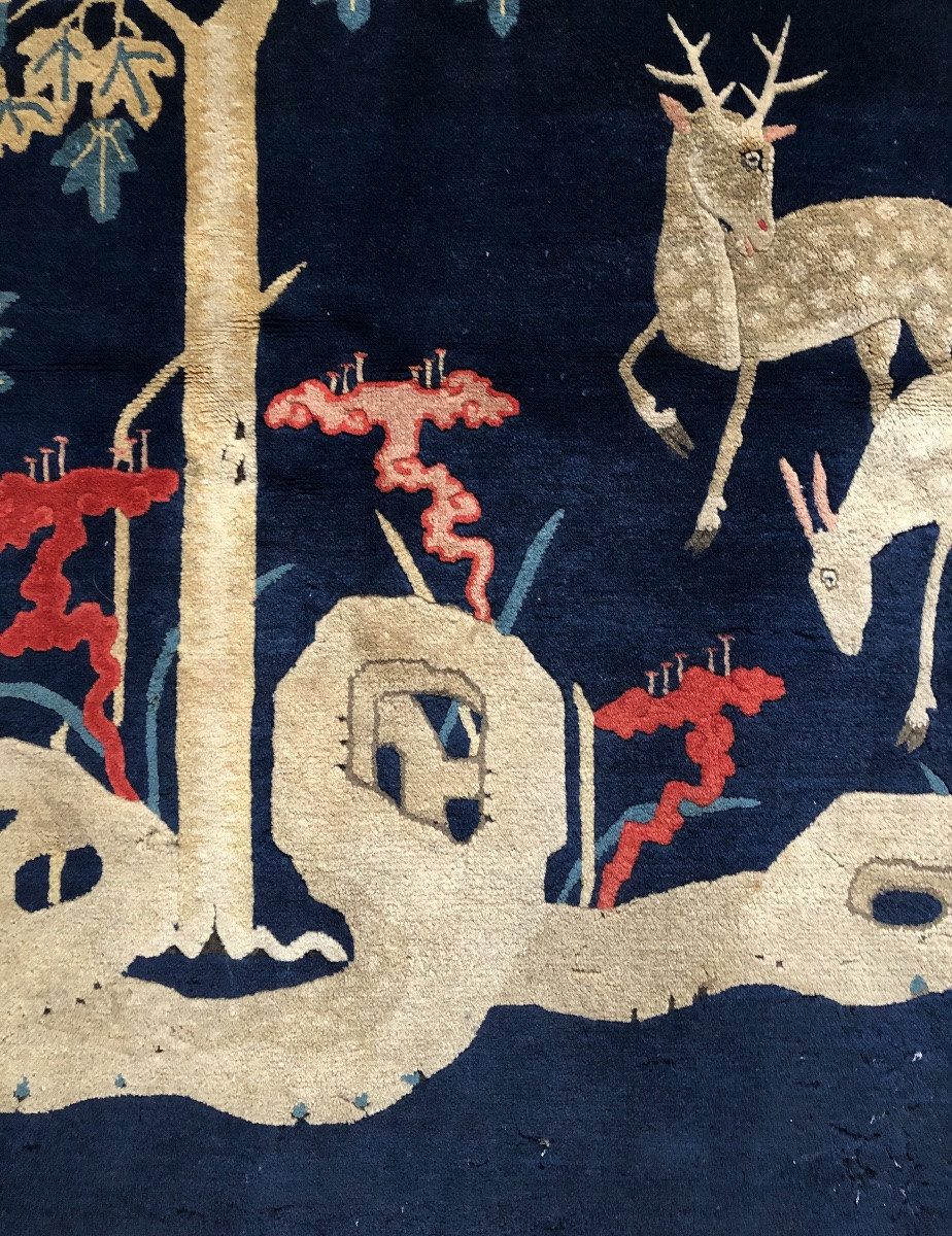 Tapis Baotou Chine 1920-photo-2