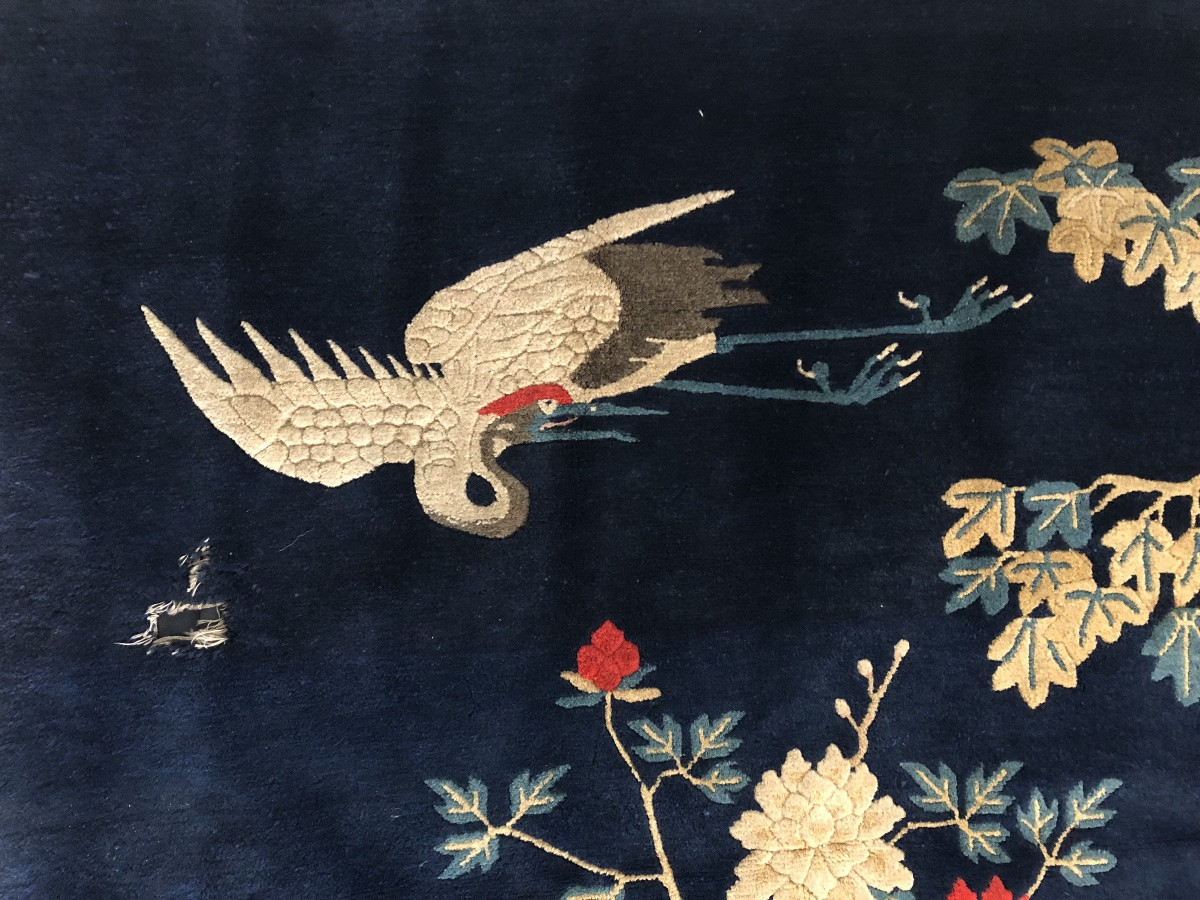 Tapis Baotou Chine 1920-photo-3