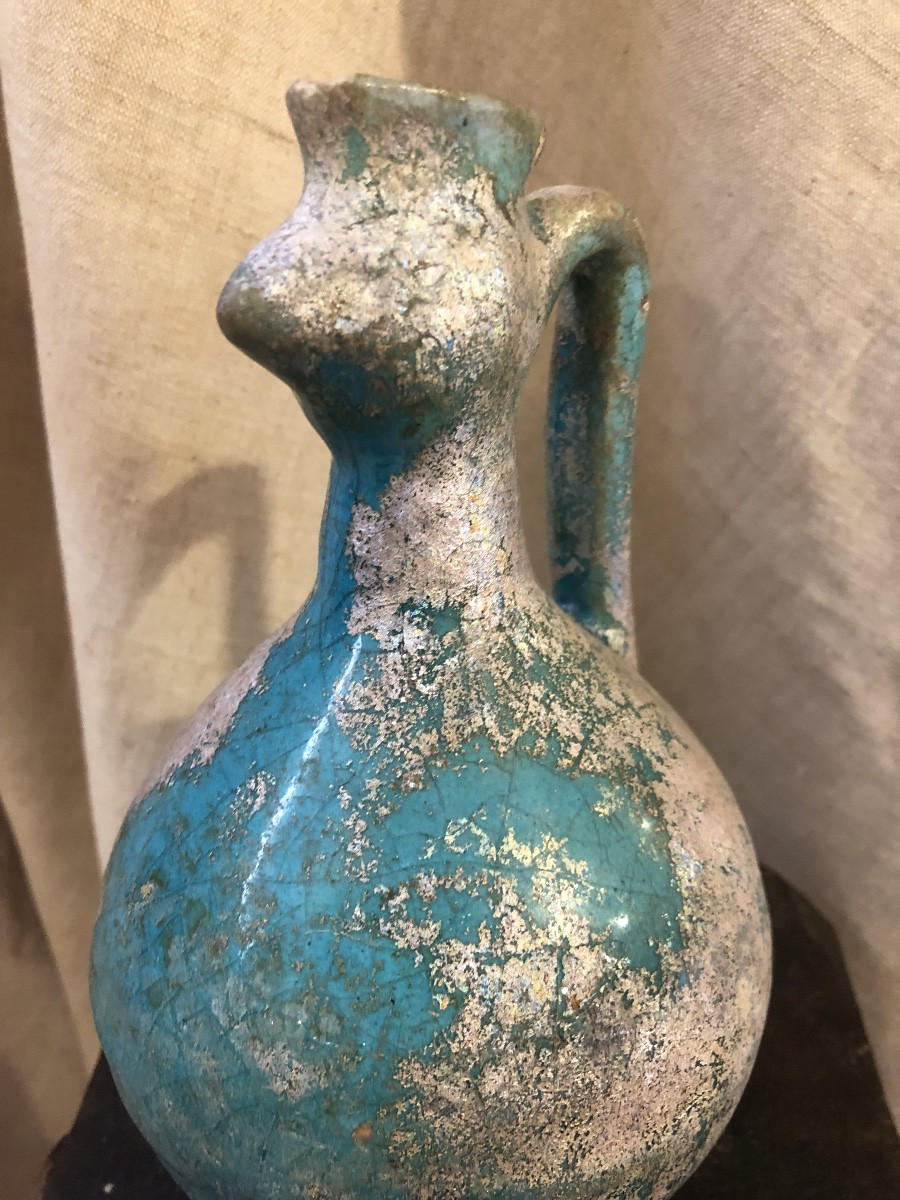 Aiguière de forme zoomorphe Perse XIII-photo-5