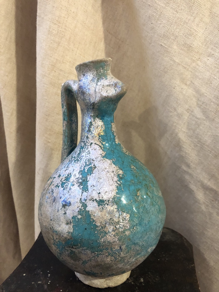 Aiguière de forme zoomorphe Perse XIII-photo-6