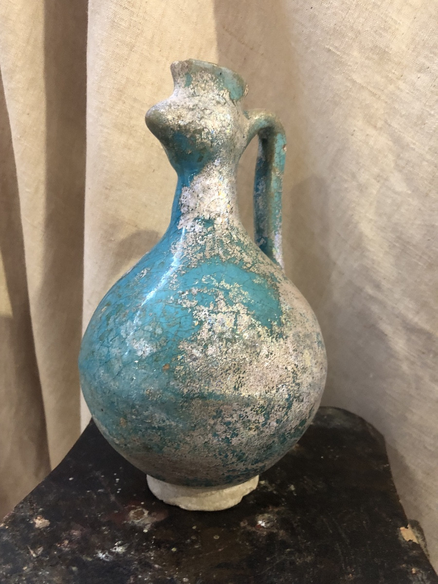 Aiguière de forme zoomorphe Perse XIII