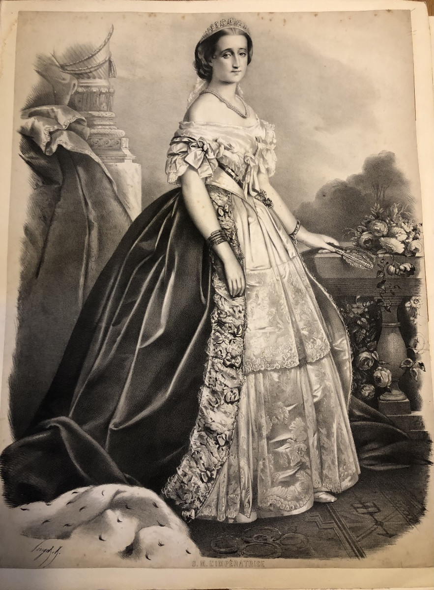 Portrait de Sa Majesté Eugénie de Montijo XIX
