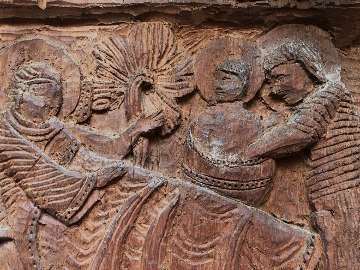  The Birth Of Jesus, Basque-bearnaise School, 20th Century-photo-1