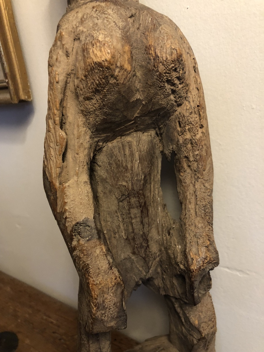 Bambara Mali Female Statue, Early 20th Century-photo-1