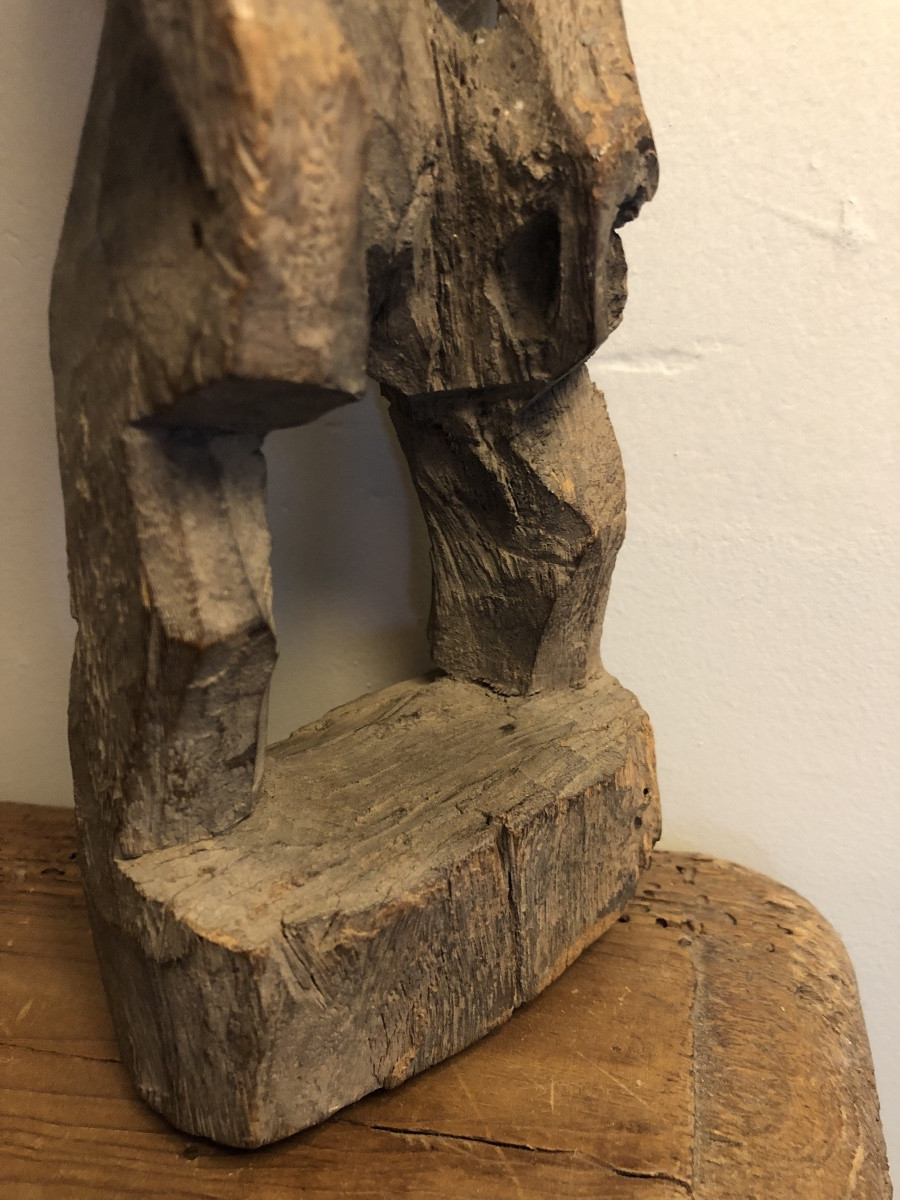 Bambara Mali Female Statue, Early 20th Century-photo-3