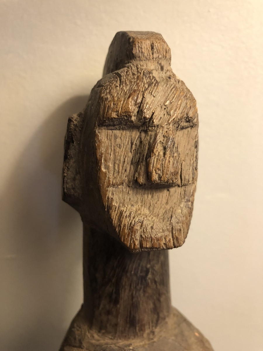 Bambara Mali Female Statue, Early 20th Century-photo-4