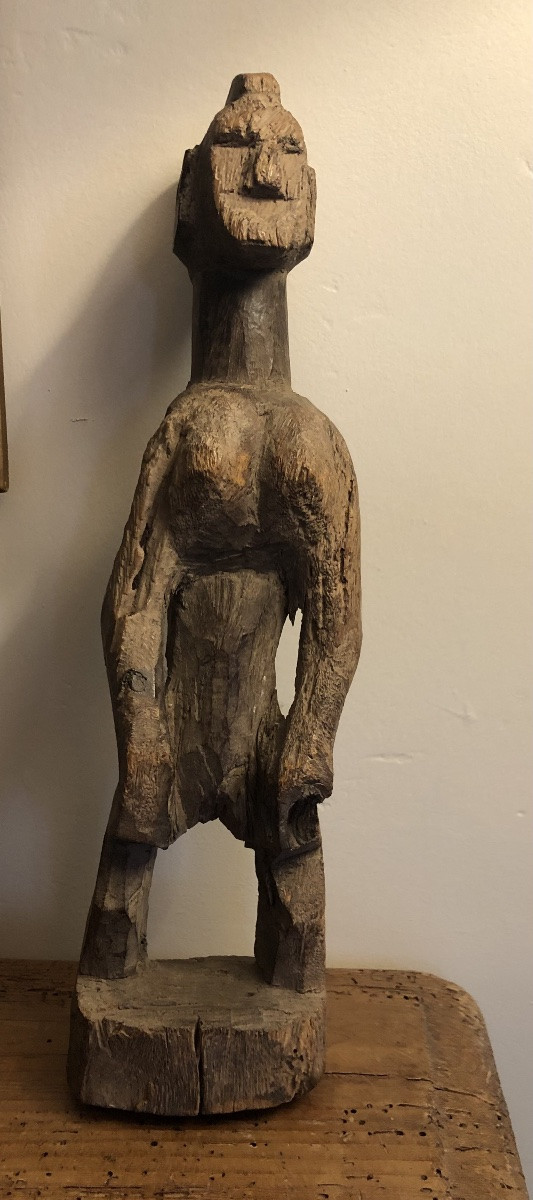 Bambara Mali Female Statue, Early 20th Century-photo-6