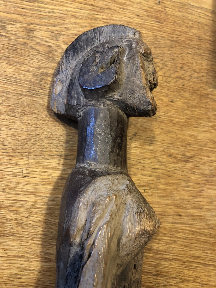 Bambara Mali Female Statue, Early 20th Century-photo-8