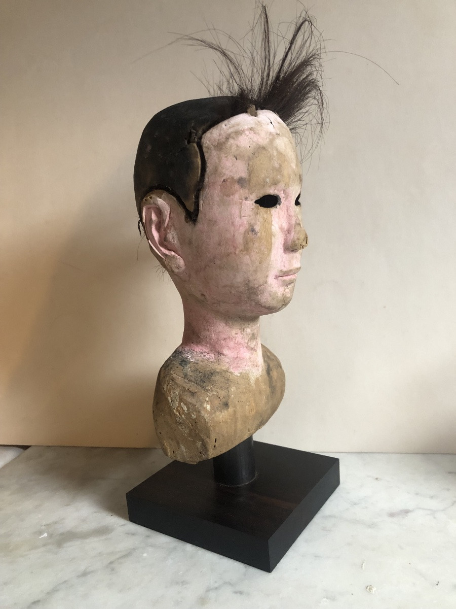 Chinese Puppet Head From The Qing Dynasty-photo-2