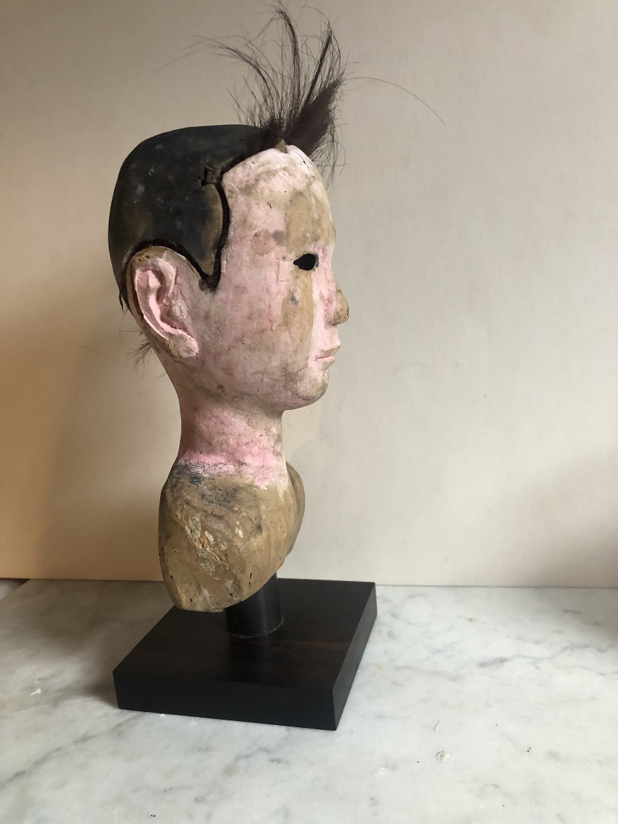 Chinese Puppet Head From The Qing Dynasty-photo-3