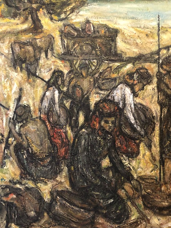 Large Expressionist Painting, 1970-photo-4