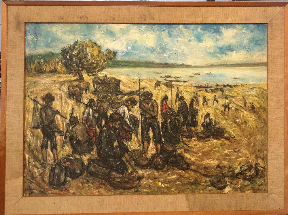 Large Expressionist Painting, 1970-photo-2