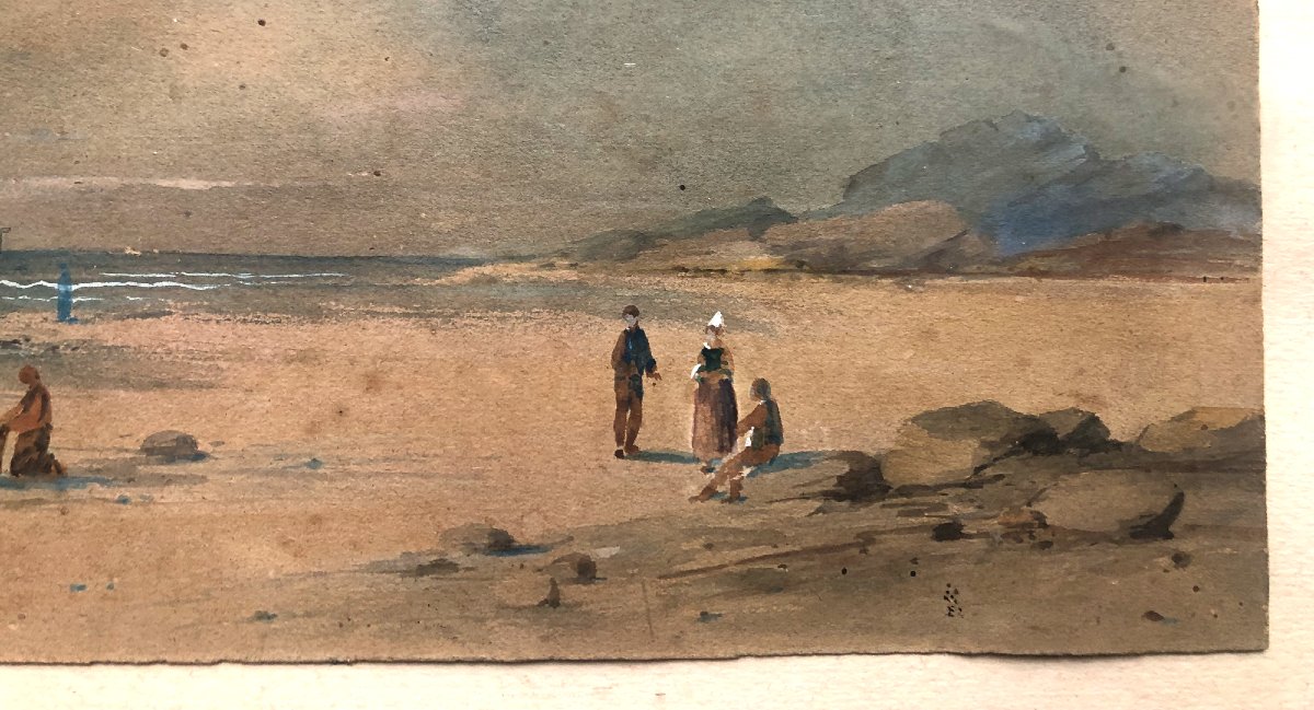 Aquarelle Marine de Donato XIX-photo-1