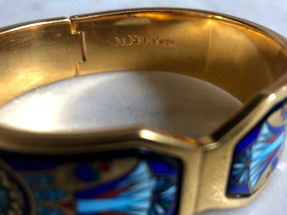 Bracelet jonc Michaela FREY  (1926-1980)-photo-6