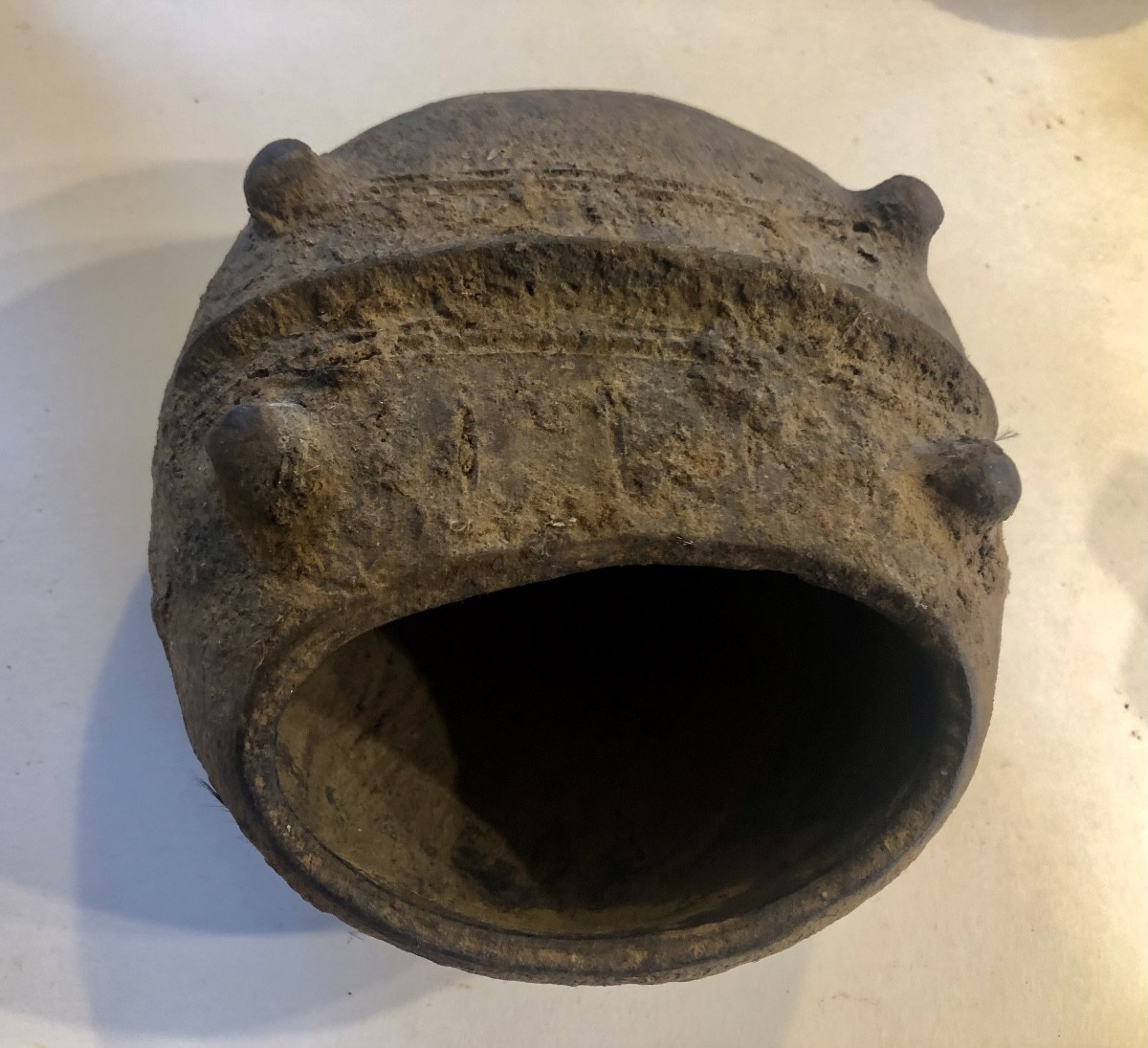  Anthropomorphic Terracotta Vessel, Igbo Izzi Nigeria 20th Century