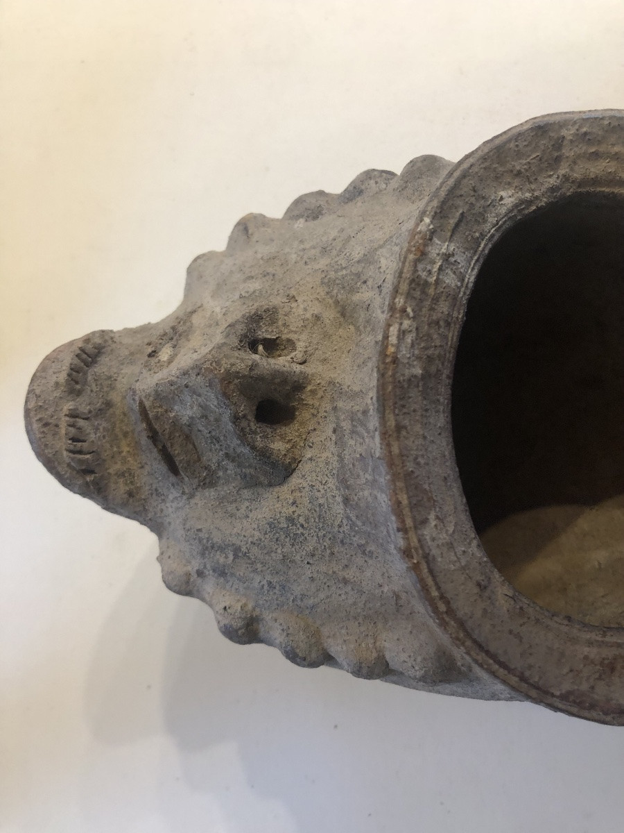 Anthropomorphic Gargoyle Vessel, Igbo Izzi, Nigeria, 20th Century -photo-4