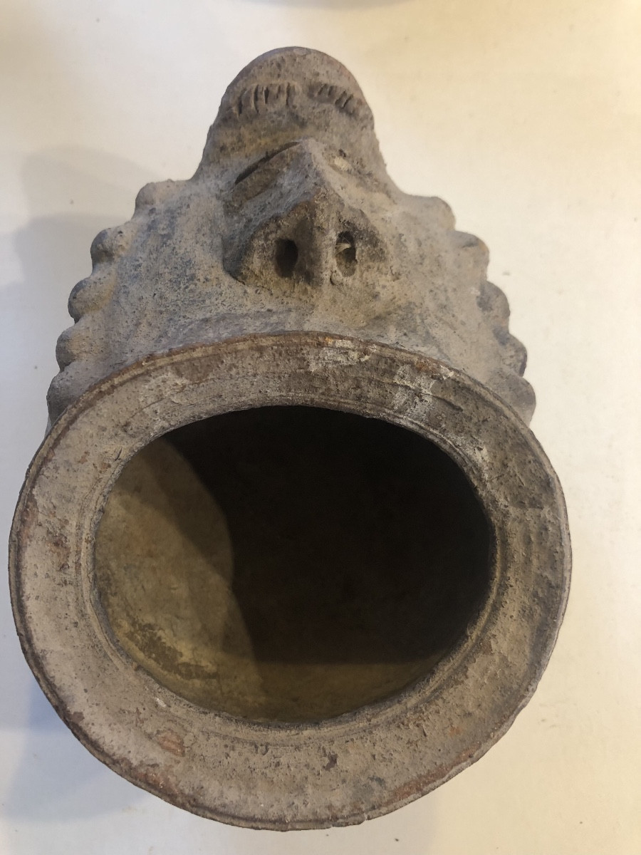 Anthropomorphic Gargoyle Vessel, Igbo Izzi, Nigeria, 20th Century 