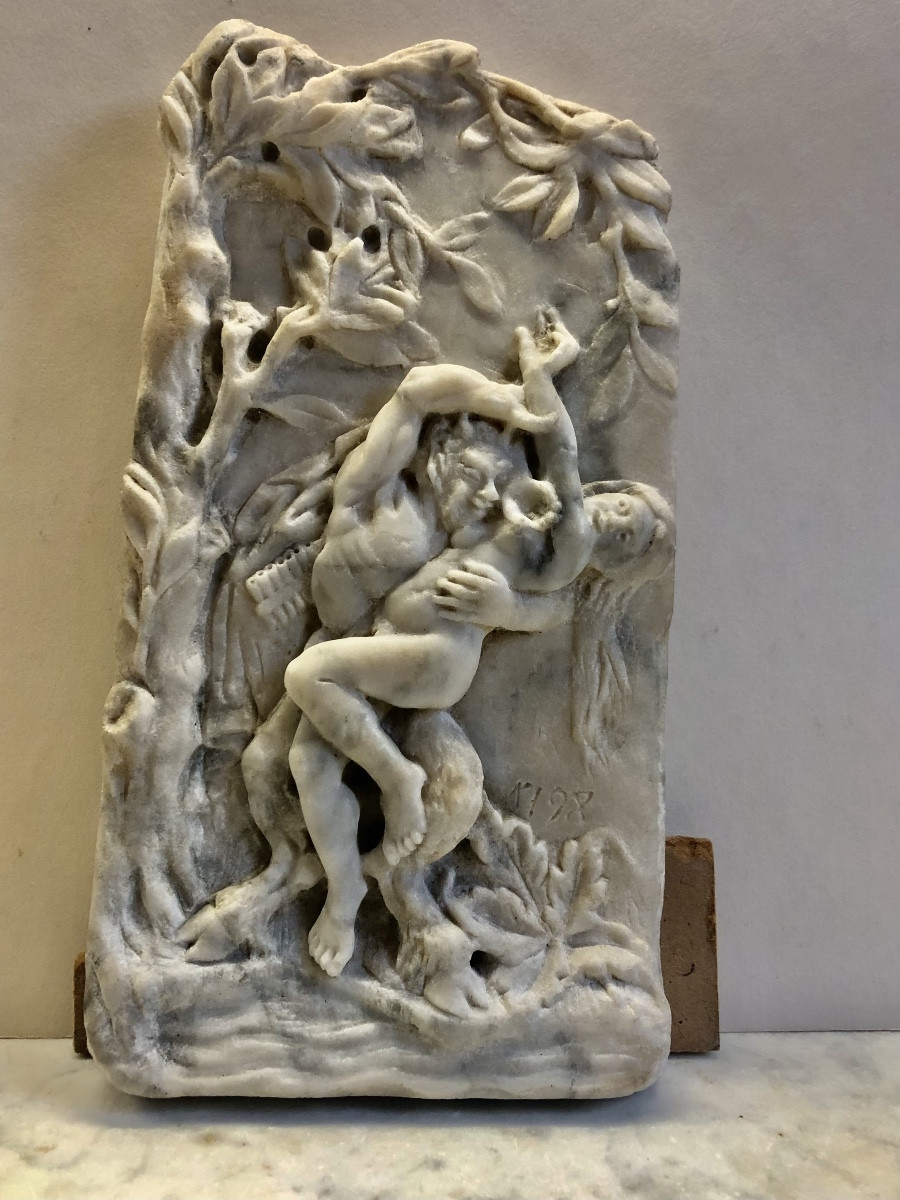 Scène de Pan et de Syrinx XVIII Marbre 1798