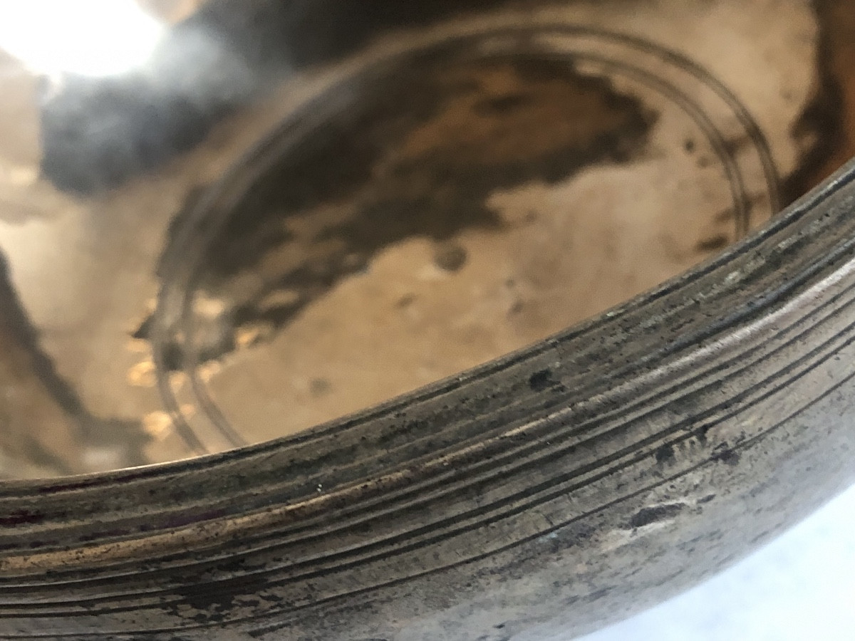 Antique Tibetan Singing Bowl, 19th Century-photo-2