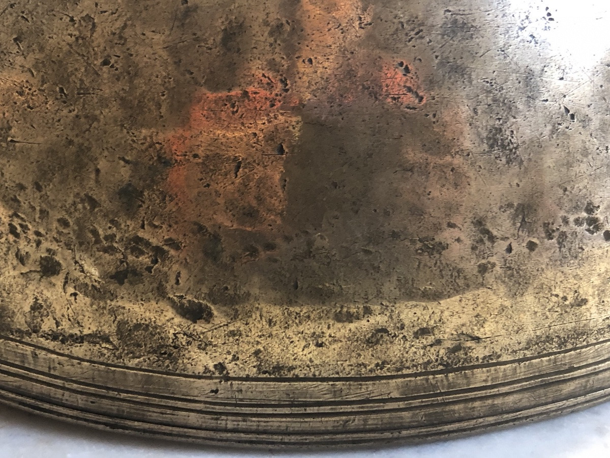 Antique Tibetan Singing Bowl, 19th Century-photo-5