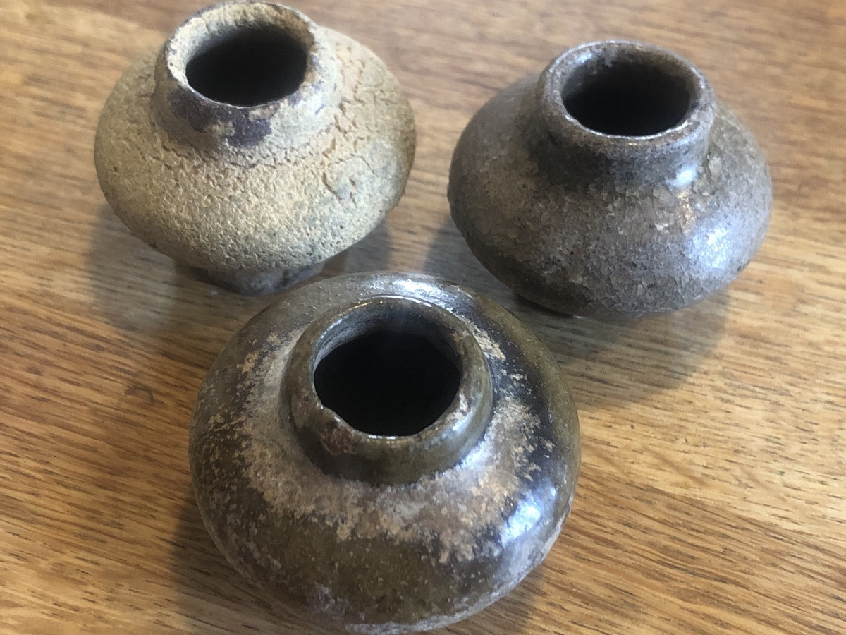 Three Small Sawankhalok Pots Thailand XII-xvi-photo-1