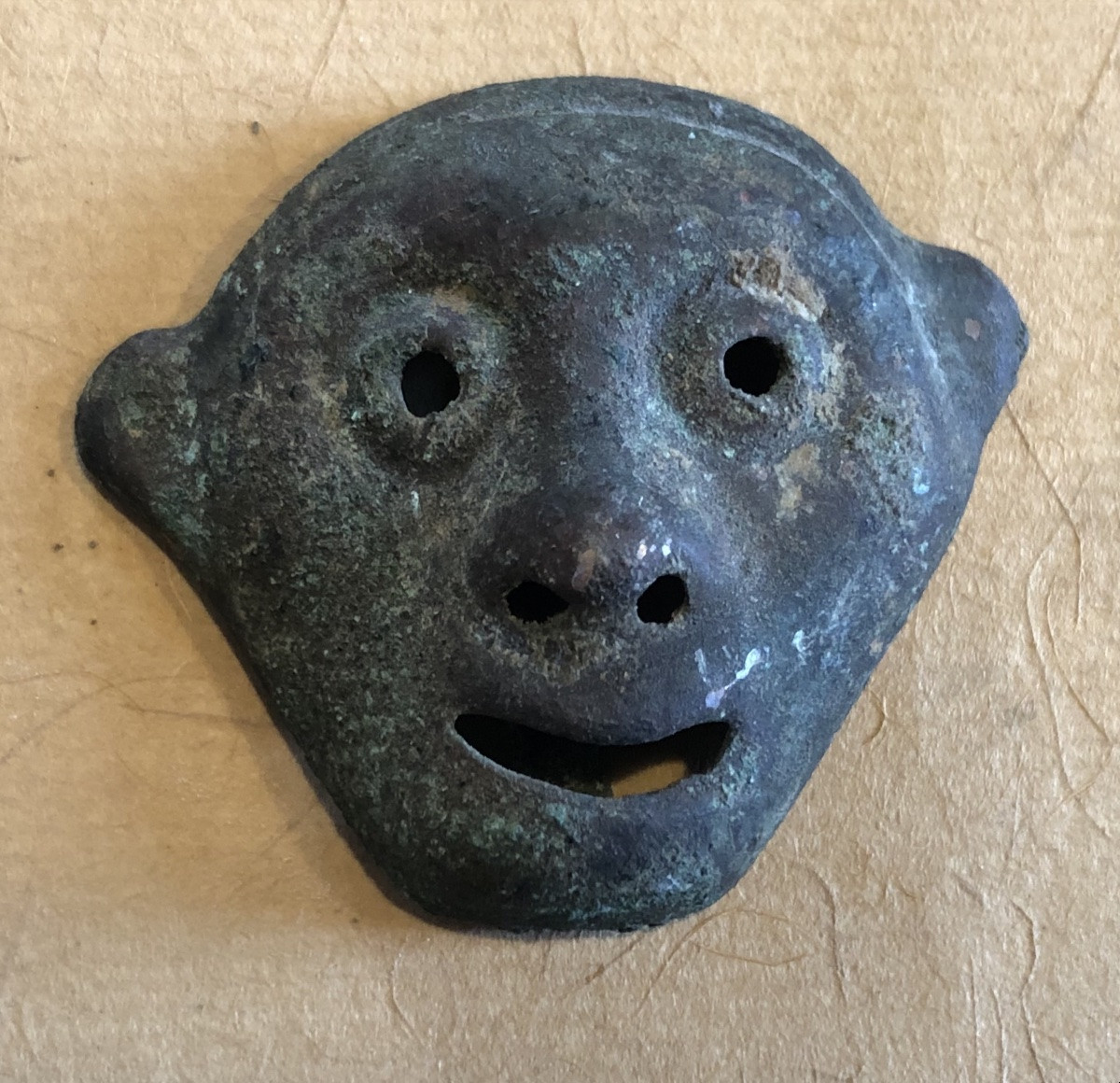 Bronze Monkey Belt Buckle, China, 1100-800 Bc-photo-2