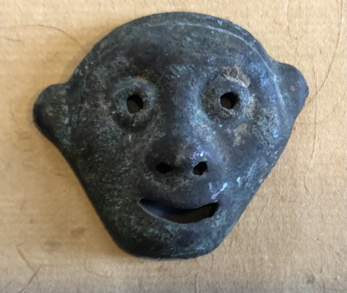 Bronze Monkey Belt Buckle, China, 1100-800 Bc-photo-4