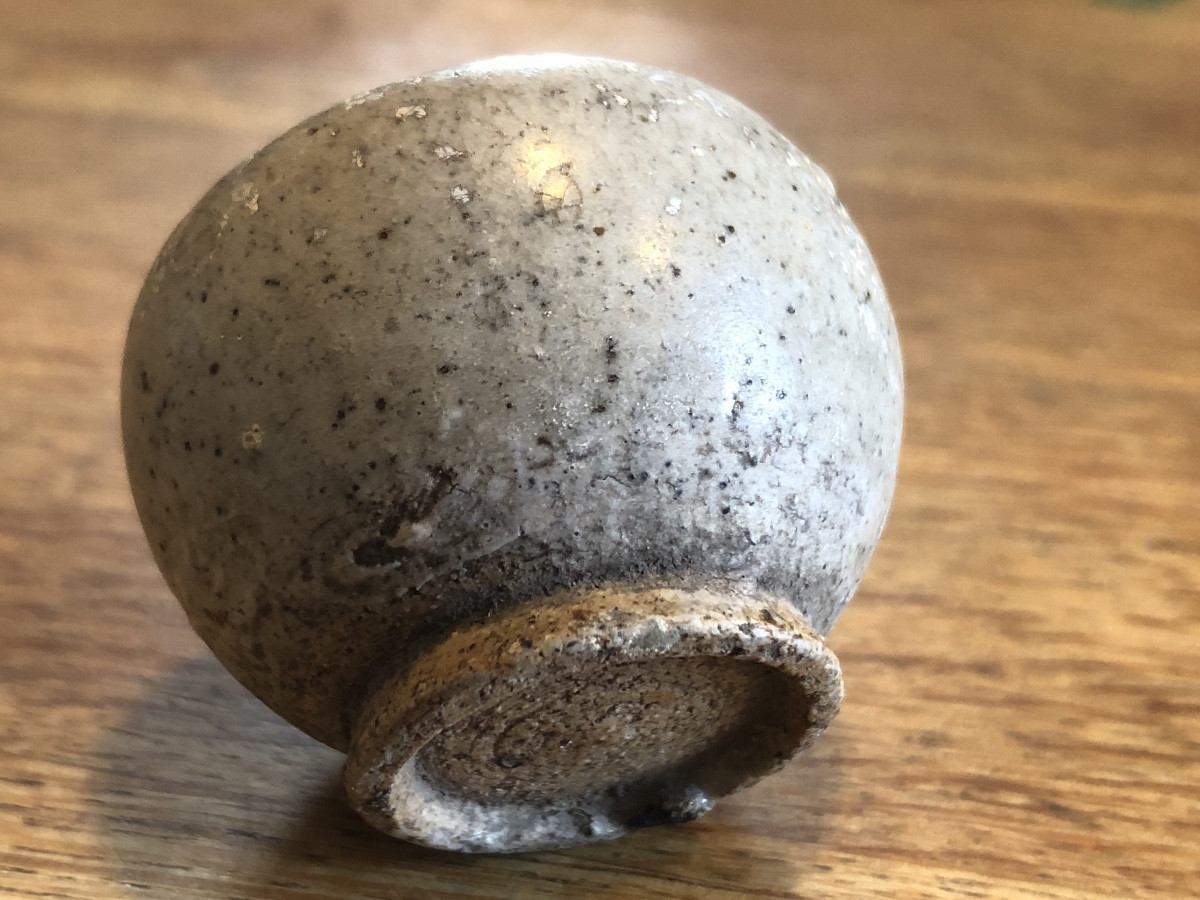 Small Ash-glazed Pot, Sawankhalok, Thailand XVI-photo-2