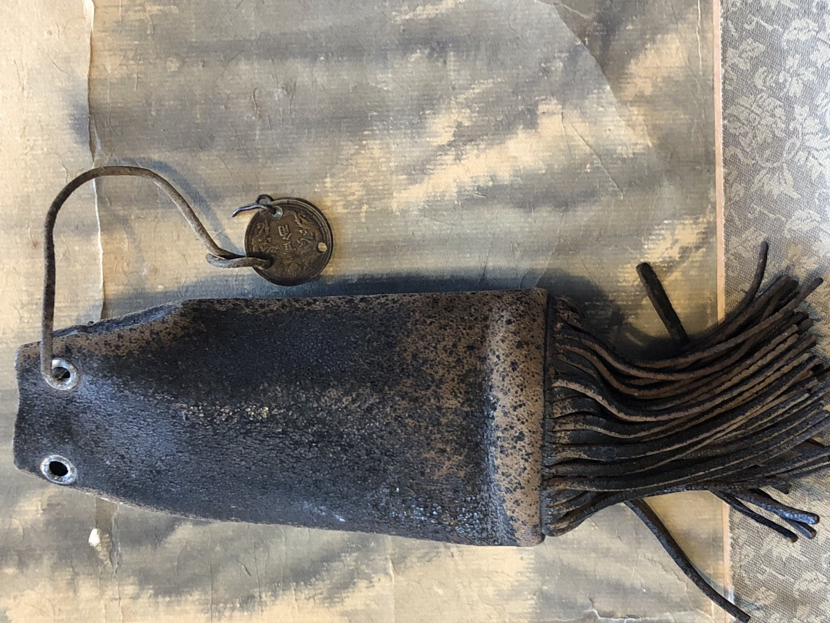 Aumônière en forme de Calamar, Chine Manchoukuo XX-photo-2