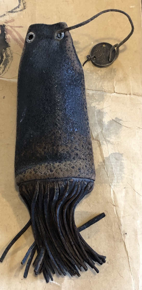 Aumônière en forme de Calamar, Chine Manchoukuo XX-photo-3