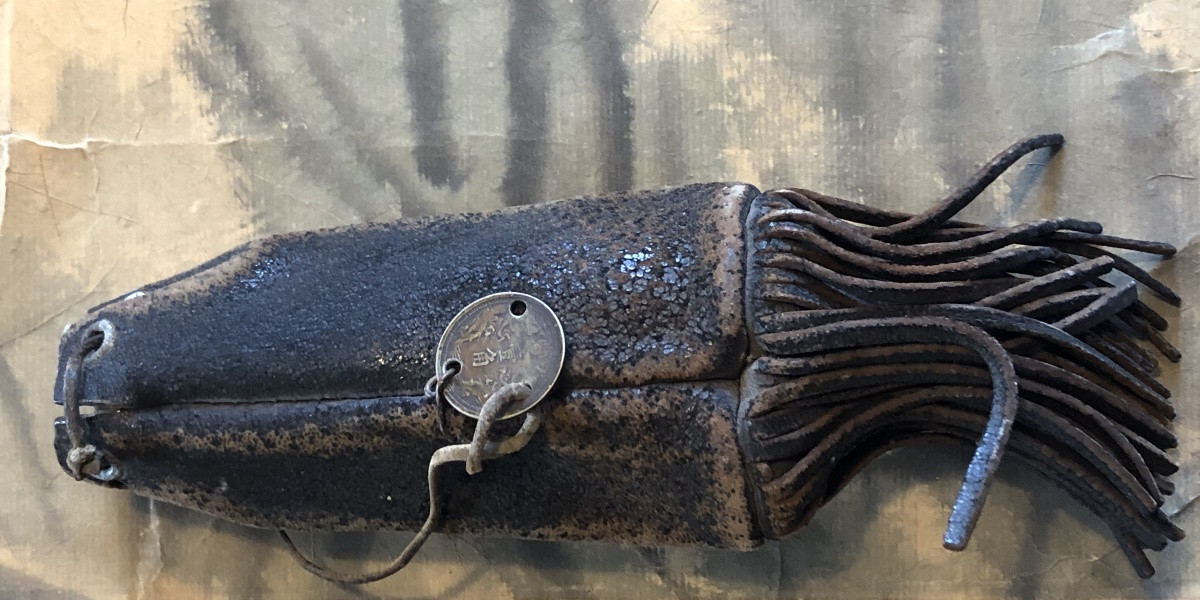 Aumônière en forme de Calamar, Chine Manchoukuo XX-photo-4