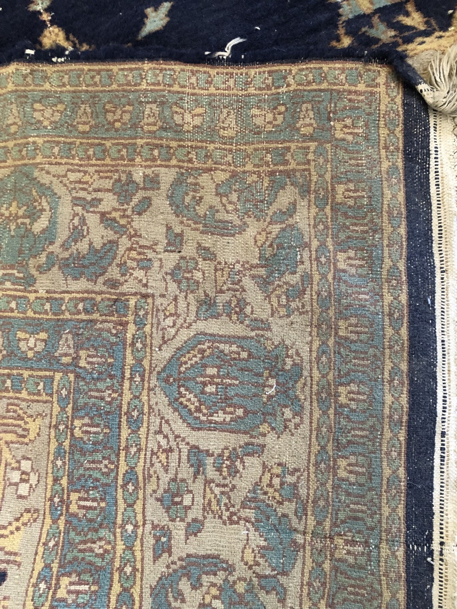 Kayseri Wool And Silk Rug 20th Century-photo-5