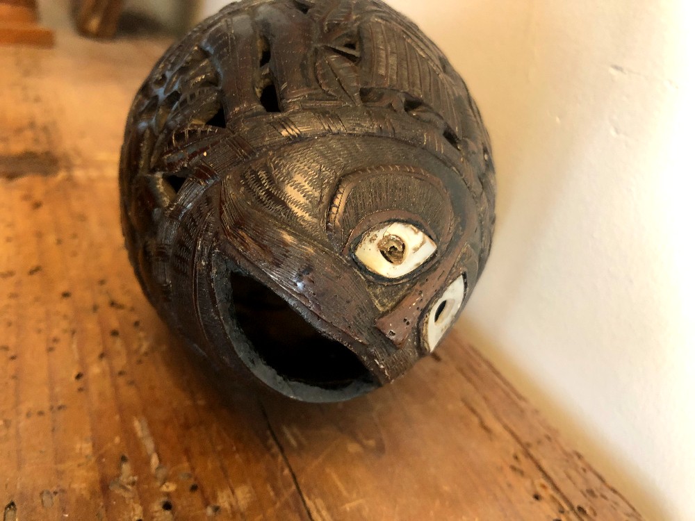 Coco sculptée au bagne mexicain Chucho el Roto Mexique 1892-photo-2