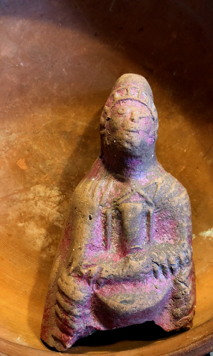 Terre cuite Votive Chypre 300-200 ans avant JC