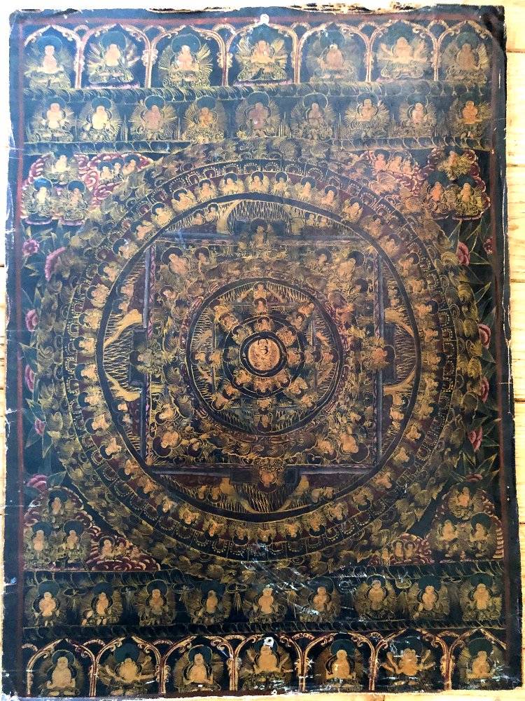 Thangka XX Tibétain-photo-4