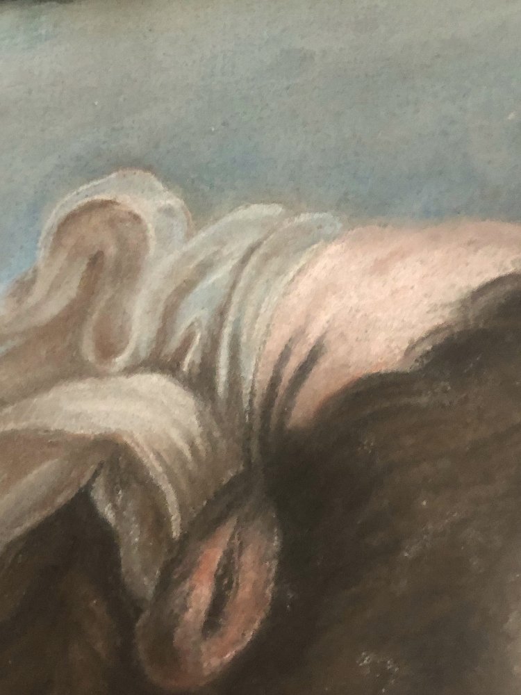 Portrait de Femme, Pastel, XVIII-photo-2