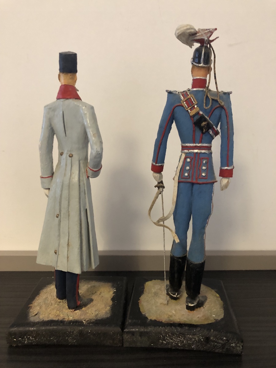 Paire de figurines de Collection Militaire 1910-photo-5