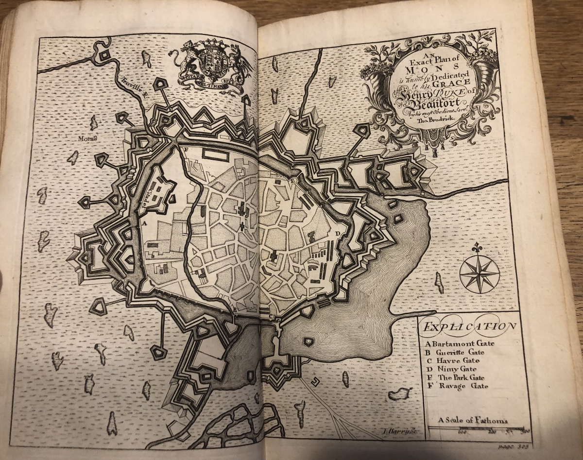 Histoire Complète de la Récente Guerre  aux Pays Bas, 1713 de Thomas Brodrick en Deux Volumes-photo-4