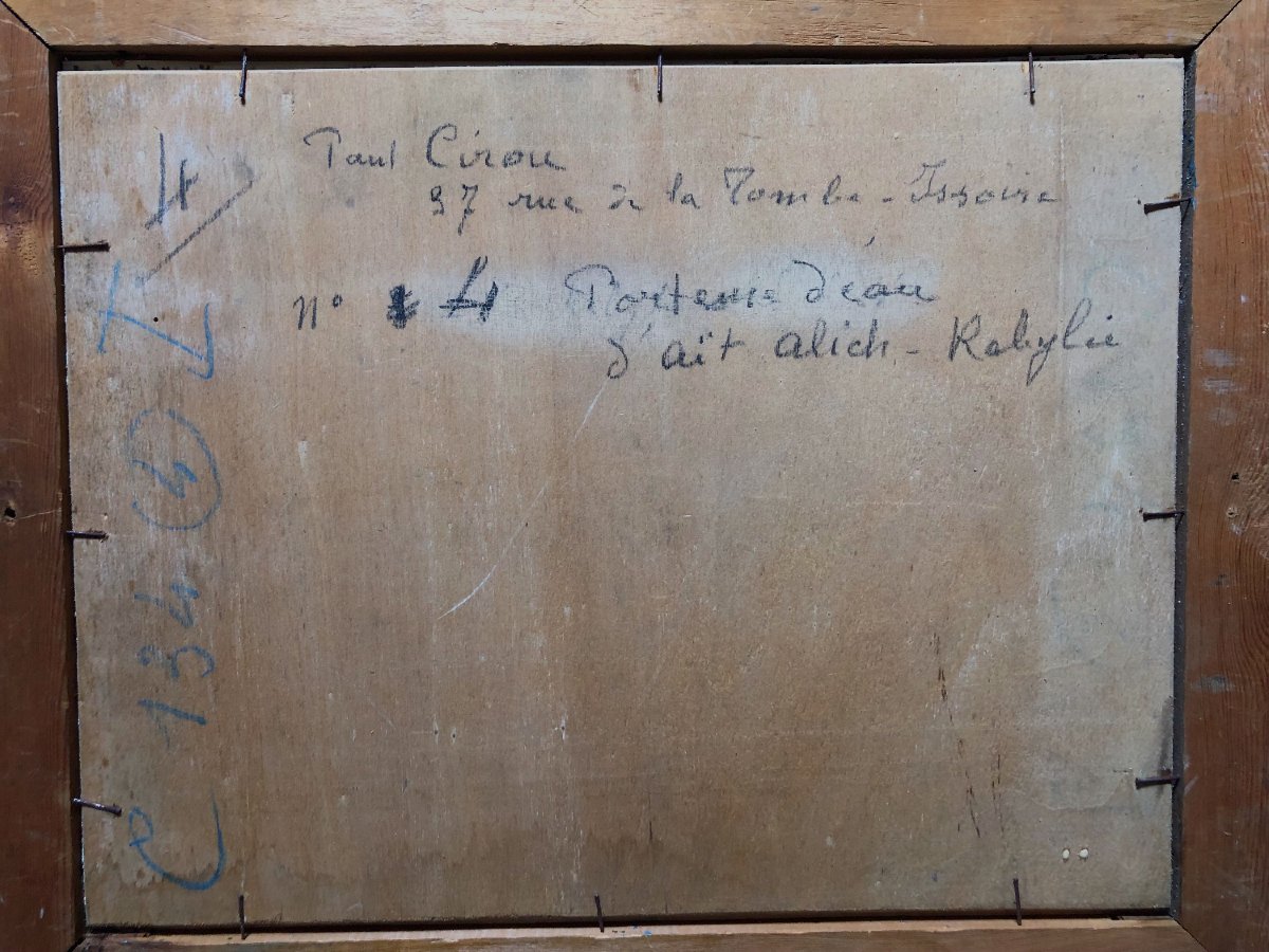 Dessin à l'encre de l'Orientaliste Paul Cirou (1869-1961)-photo-3