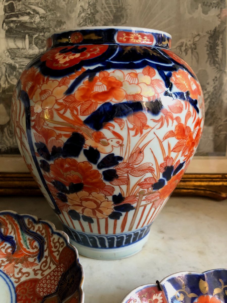 Ensemble Imari Arita Japon ère Meiji ( 1868-1912)-photo-5