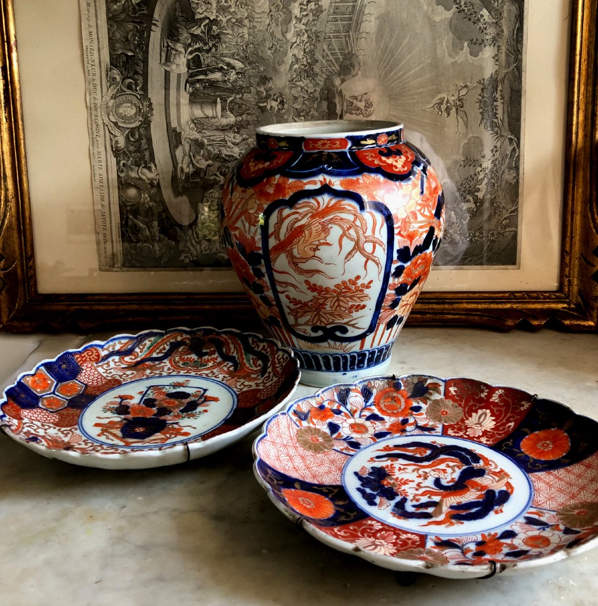 Ensemble Imari Arita Japon ère Meiji ( 1868-1912)