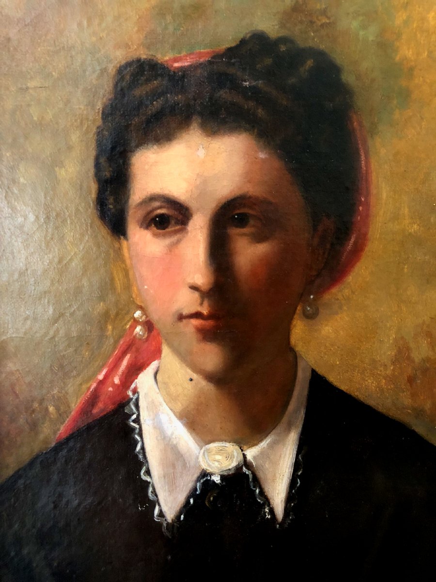 Portrait Of A Spanish Woman: Costumbrismo, C. 1860 