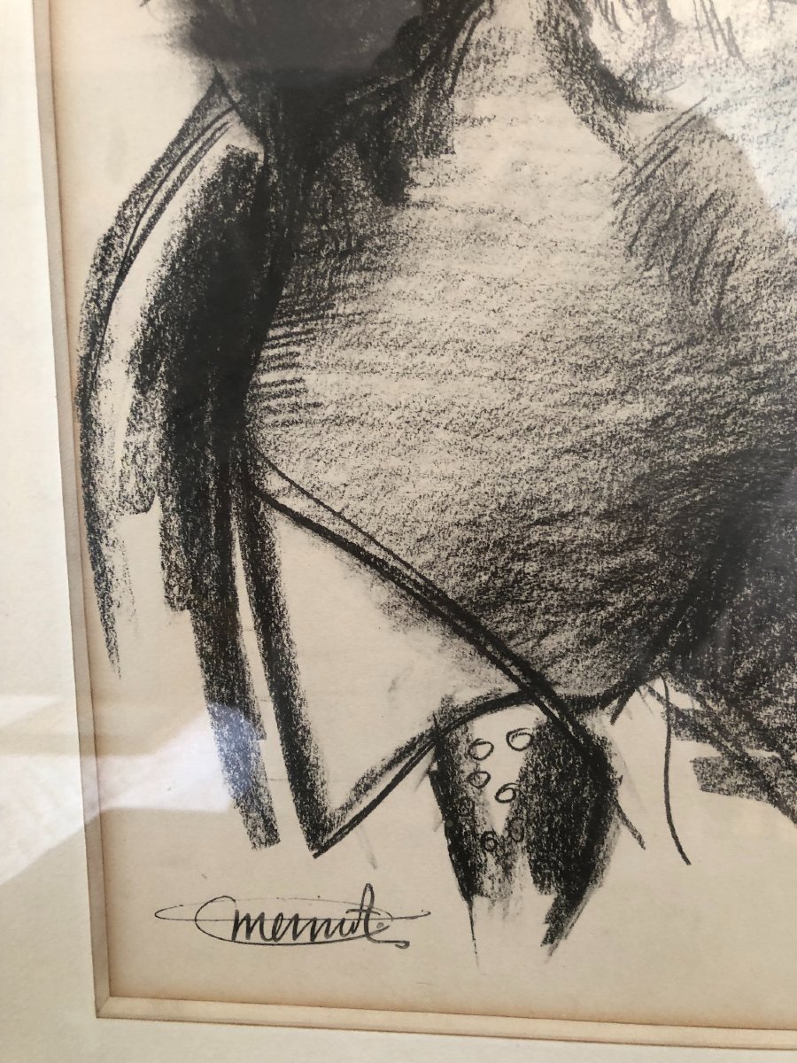 1936 Commemorative Edition Of "portrait Of Mermoz" By Milivoy Uzelac-photo-2