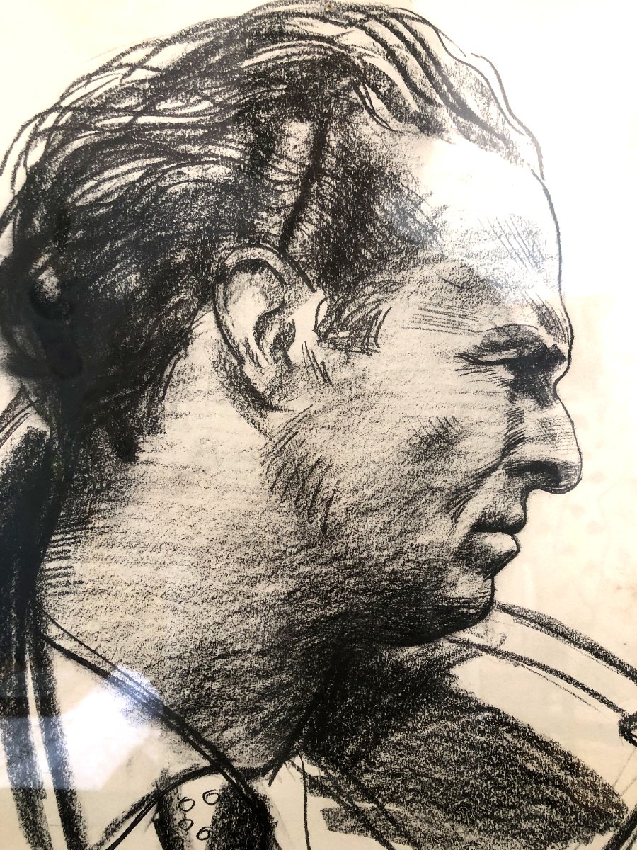 1936 Commemorative Edition Of "portrait Of Mermoz" By Milivoy Uzelac-photo-4