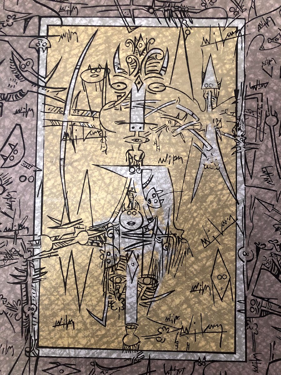 Wifredo Lam XX  Lithograph Poster-photo-2