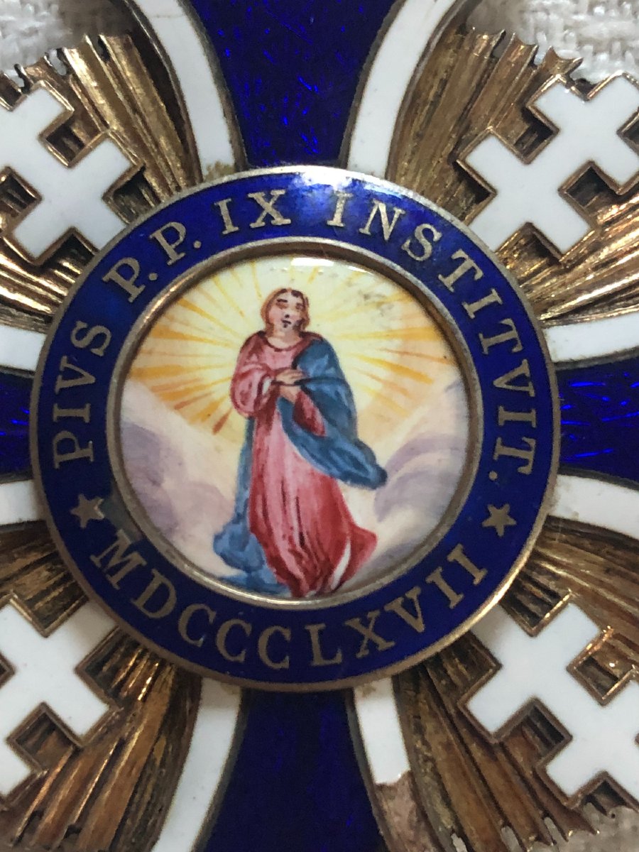 Cross Of The Ecclesiastical Order Of Saint Philip Of Algiers, Cardinal Lavigerie, 1867-photo-2