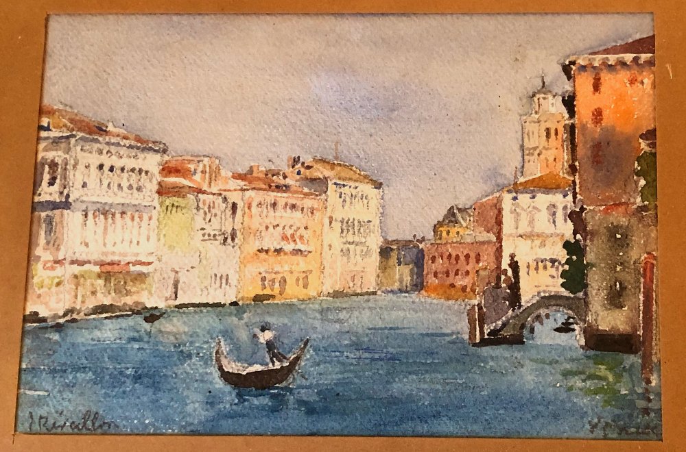 Memories Of Venice, Late 19th-century Watercolour