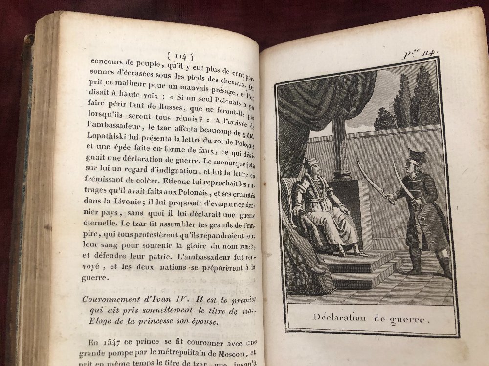 ""Beautés de l'Histoire de la Russie "de P-J-B Nougaret 1820-photo-3