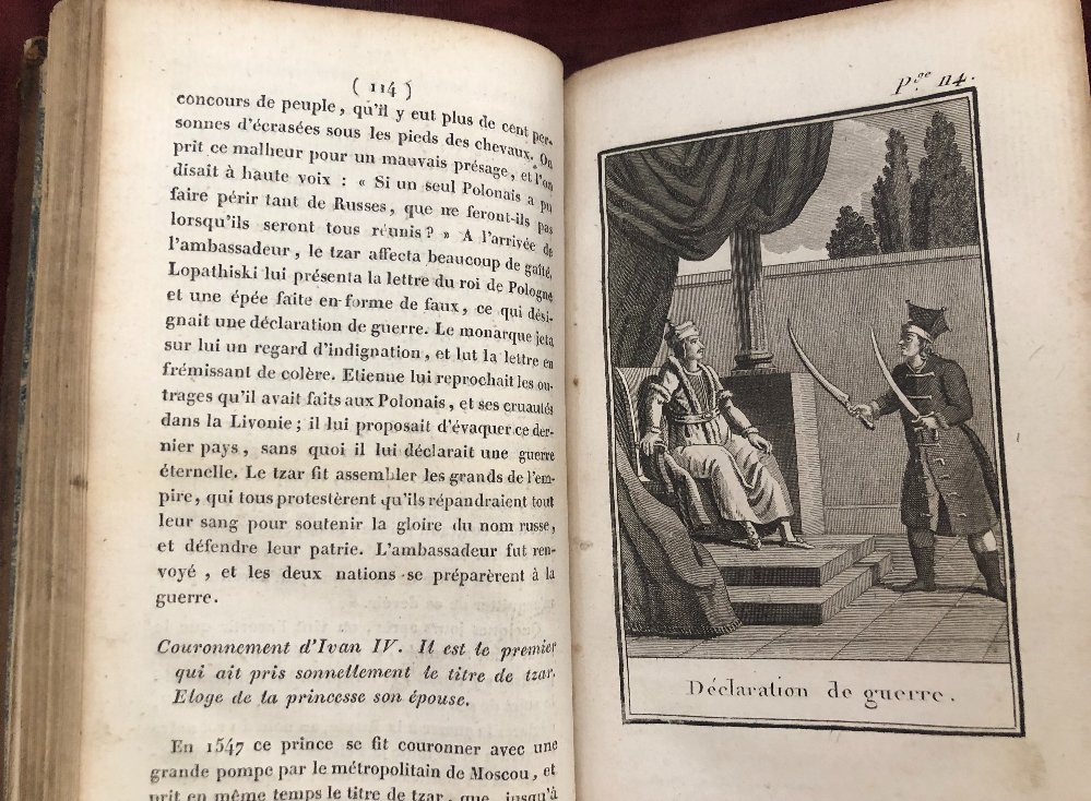 ""Beautés de l'Histoire de la Russie "de P-J-B Nougaret 1820-photo-2