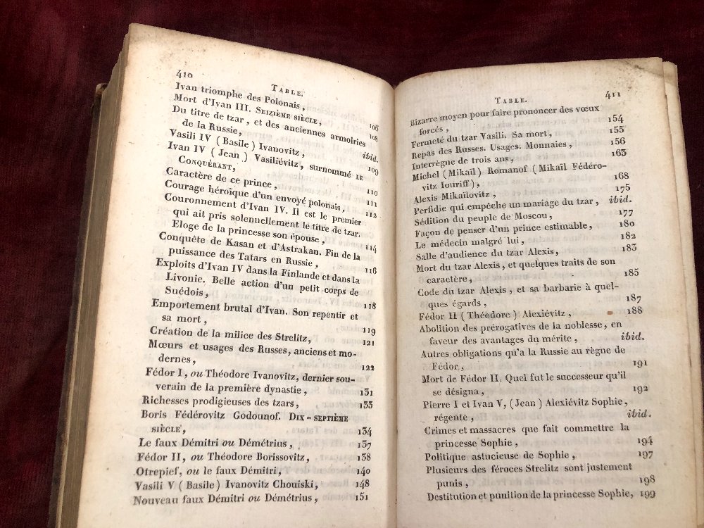 ""Beautés de l'Histoire de la Russie "de P-J-B Nougaret 1820-photo-5